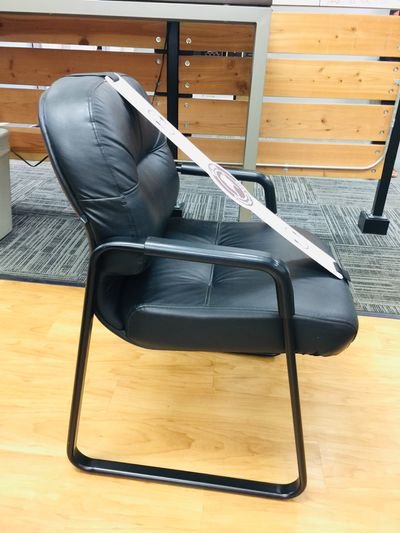 social distancing chair strap side